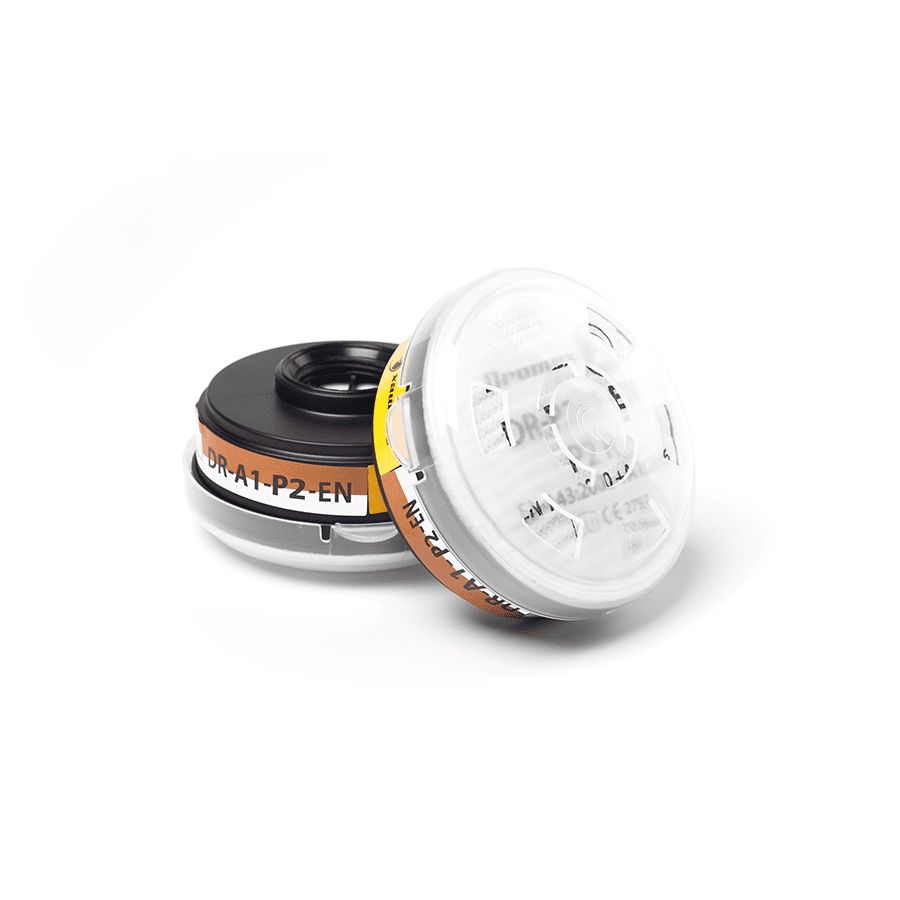 face to face Black A1P2 Twin Filter | Respiratory, Filters | Dromex