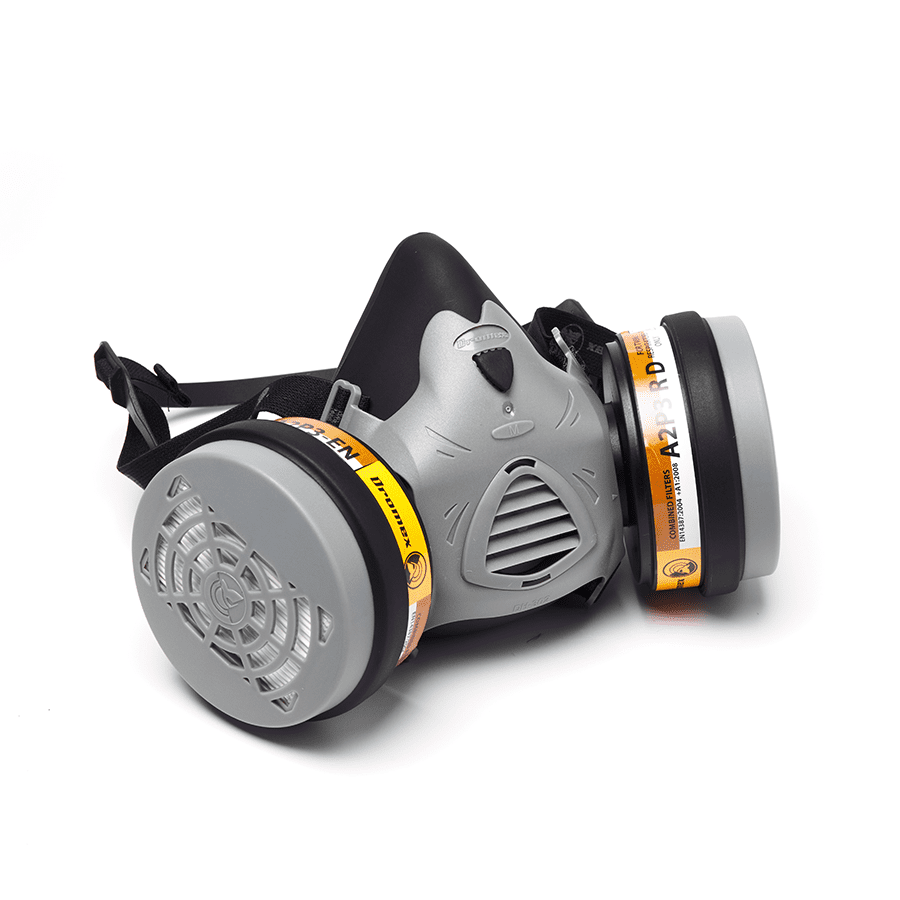 Black DH-302 Reusable Half Mask | New Products, Respiratory